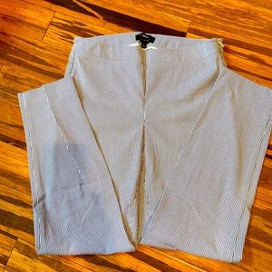 Talbots pinstripe pants
